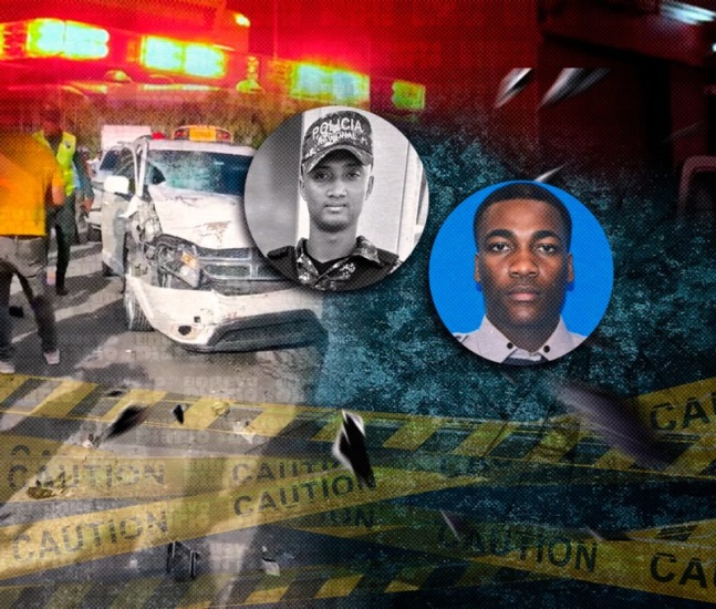 Muere raso de la policía en accidente de tránsito en Higüey, otro resulta gravemente herido