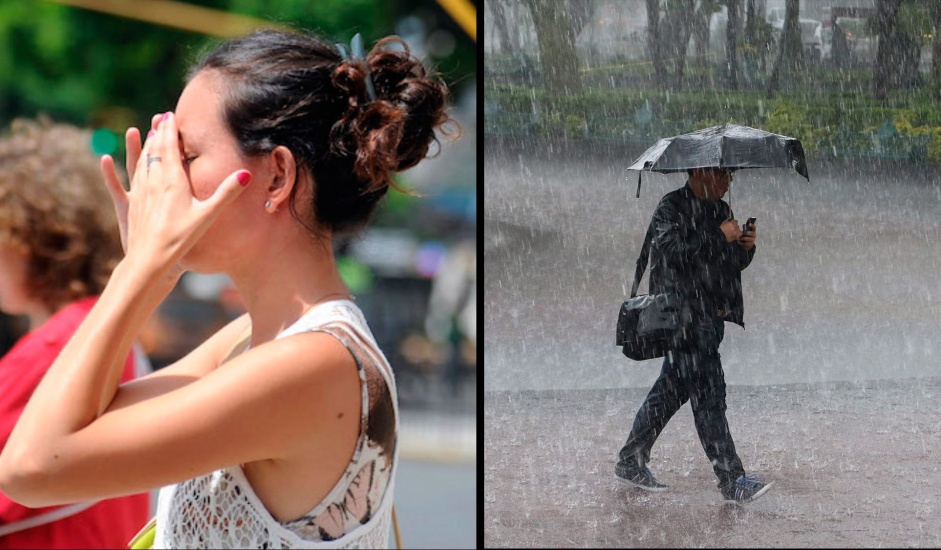 Meteología pronostica para este lunes aguaceros por vaguada y ambiente muy caluroso 