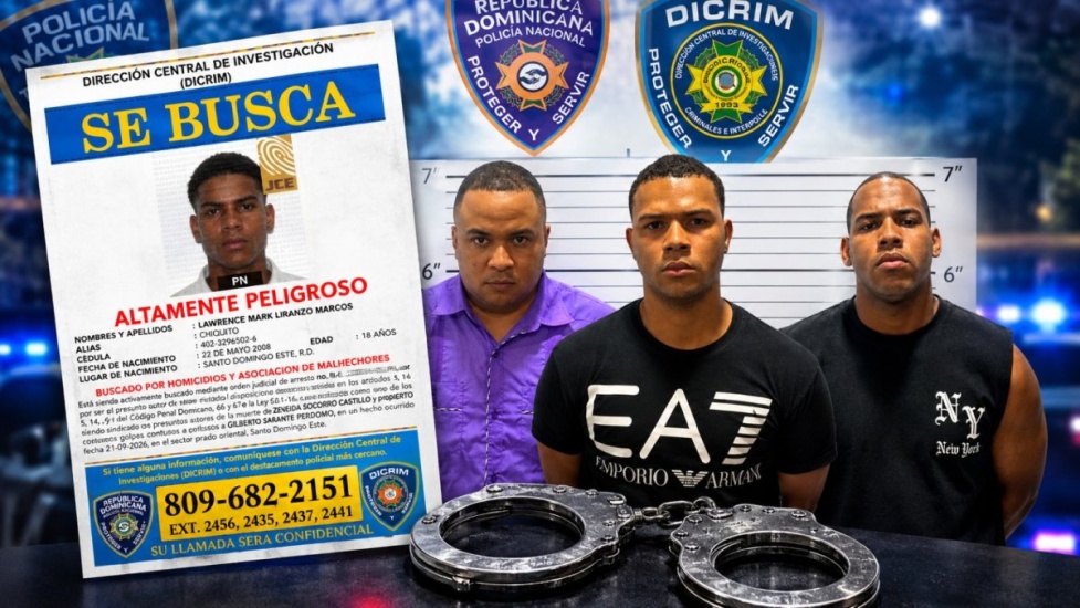 Policía revela las identidades de los cuatro implicados en la muerte de Zeneida Socorro Castillo
