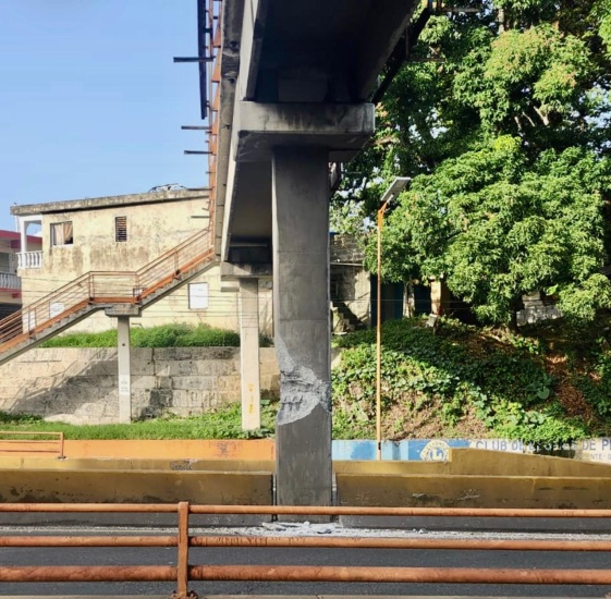 MOPC anuncia interrupción parcial del tránsito en Piedra Blanca por trabajos en puente peatonal