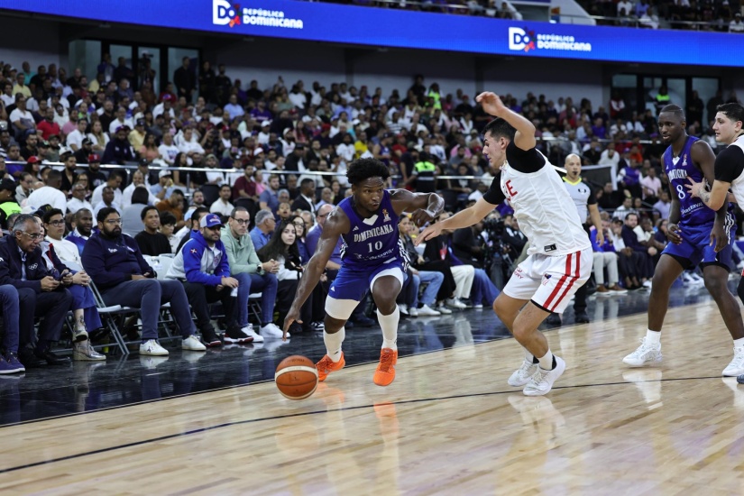 Dominicana aplastara 101-61 a Chile en el partido correspondiente a la Cuarta Ventana Clasificatoria; Andrés Feliz guía victoria