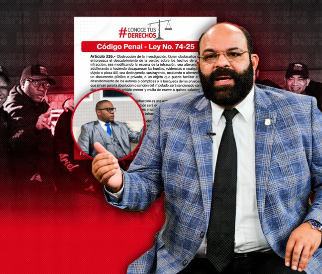 Por contaminar prueba Ramón Tolentino podría ser condenado a dos años de prisión, según Félix Portes