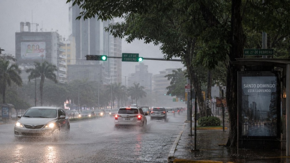 Meteorología informa lluvias y tronadas continuarán este viernes pese a que onda tropical se aleja;  Ambiente caluroso