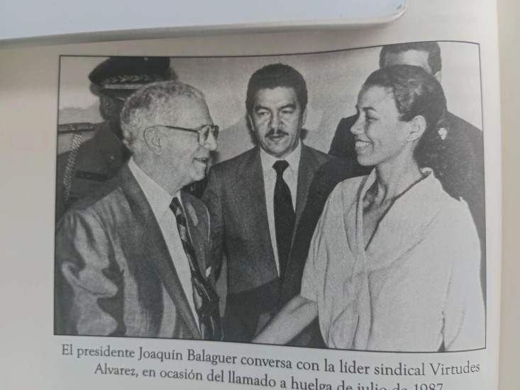 Balaguer detuvo con irrefutables palabras una de las huelgas más grandes que se recuerda en la historia dominicana