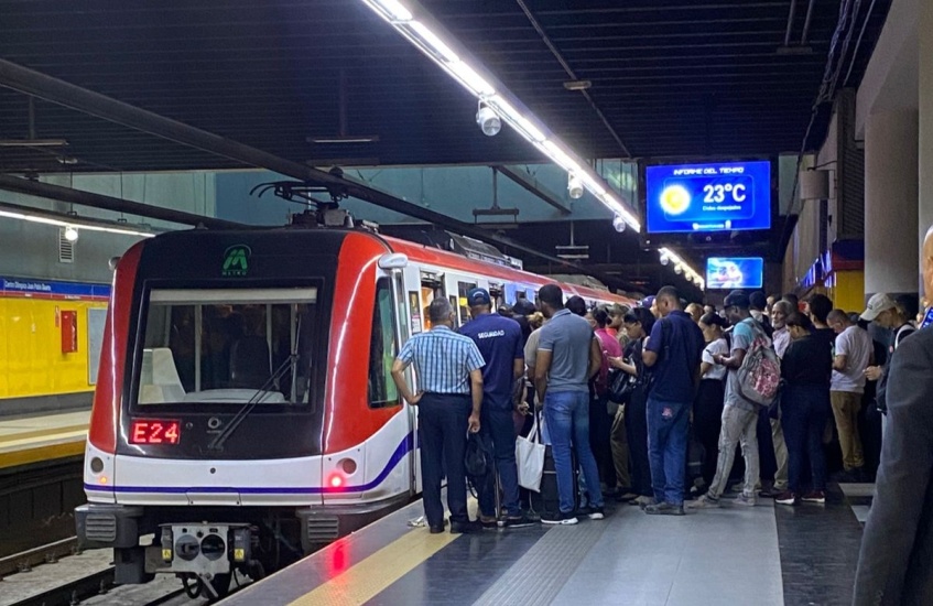 Restablecen servicio en la Línea 2 del Metro de Santo Domingo, tras falla en una subestación eléctrica