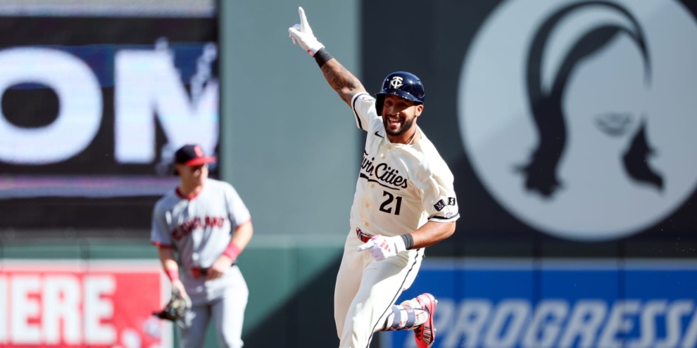 Dominicano Emmanuel Rodríguez debuta  con un jonrón en su 1er turno; Tatis Jr batea jonrón, Yainer Díaz tres hits, Marineros aplastan a Atléticos, resúmen 