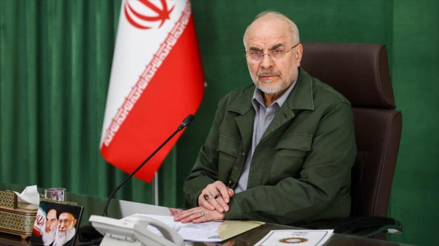 Presidente del Parlamento y negociador jefe iraní, establece condiciones para poner fin a la guerra con Estados Unidos