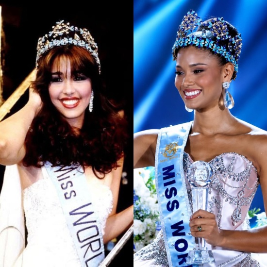 Mariasela Álvarez conmovida, 44 años después de que hiciera historia al conquistar Miss Mundo  en 1982, la corona retorna al país