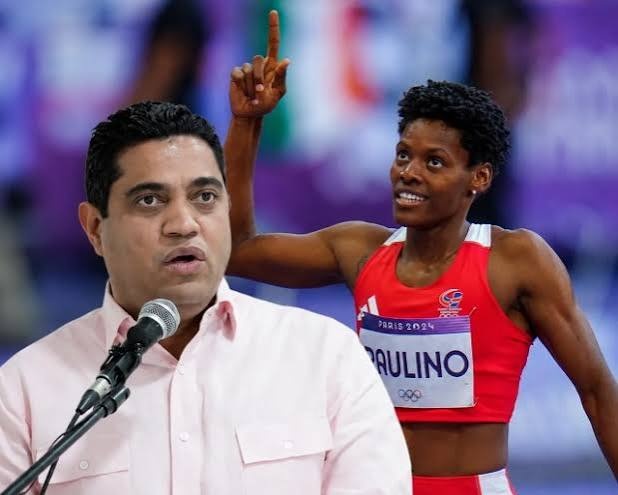 Kelvin Cruz felicita a Marileidy Paulino por su triunfo en Budapest