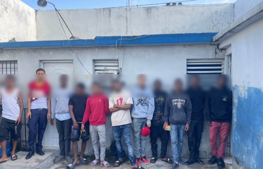 Apresan presuntos integrantes de la banda denominada “Los 5.5” en Haina