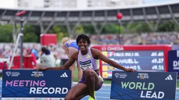 Marileidy Paulino con 48.64 segundos conquista la Liga Diamante por cuarta vez