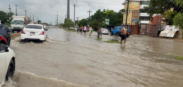 Meteorología prevé que las lluvias continuarán sobre el territorio nacional durante las próximas 48 horas