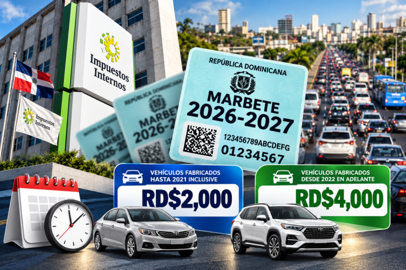 DGII aumenta el precio de los marbetes y explica que desde 2016 los montos fijos no habían sido actualizados