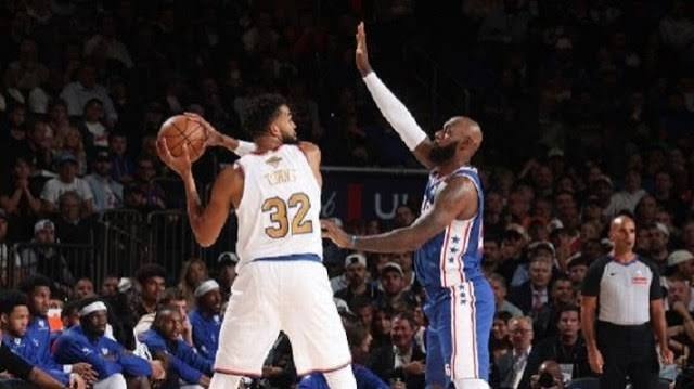 LeBron James aporta 20 puntos en victoria de Sixers sobre Knicks, Karl-Town 22; Warriors remontan y vencen Lakers, resúmen 