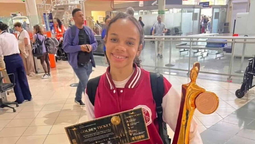 Abigaíl Arias Rodríguez, una niña dominicana oriunda de Puerto Plata, se coronó campeona de las Américas en el Concurso Internacional organizado por la Academia All Dancer Internacional